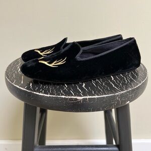 Patricia Green Velvet Loafers